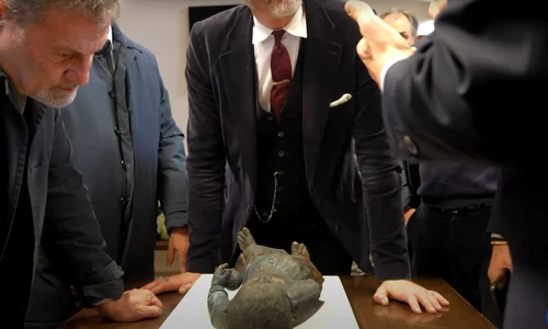 Descoperiri spectaculoase în băile termale din sudul Toscanei (foto: Captură video Youtube / ArchaeoReporter)