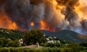 Incendii Franța FOTO IGSU