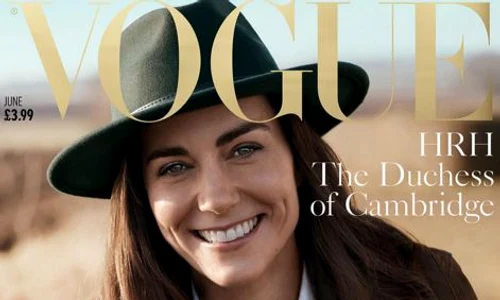 Personalitatea vibrantă a lui Kate răzbate de pe coperta Vogue jpeg