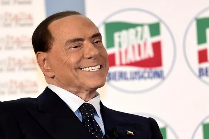 Silvio Berlusconi at Forza Italia party meeting jpeg