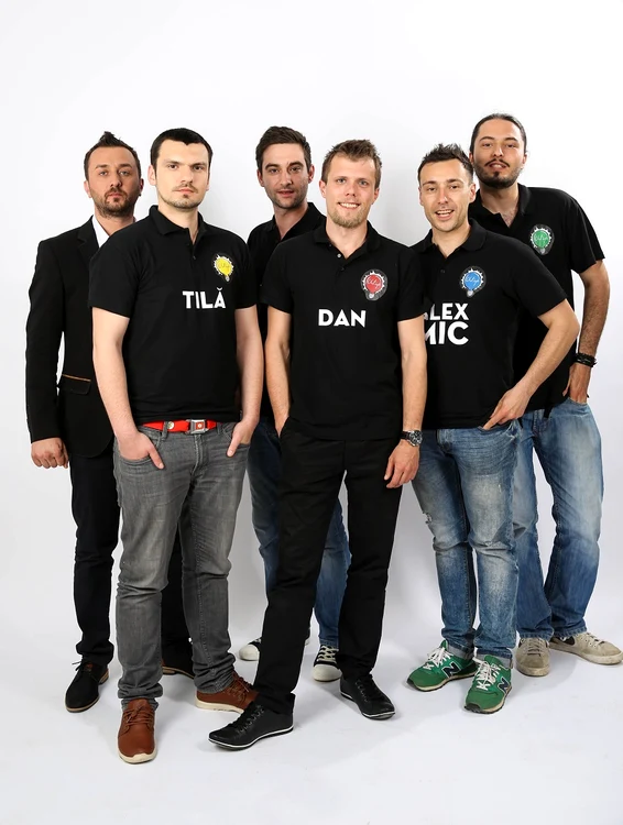 "Românii au talent" - Membrii trupei de improvizaţie Obligo