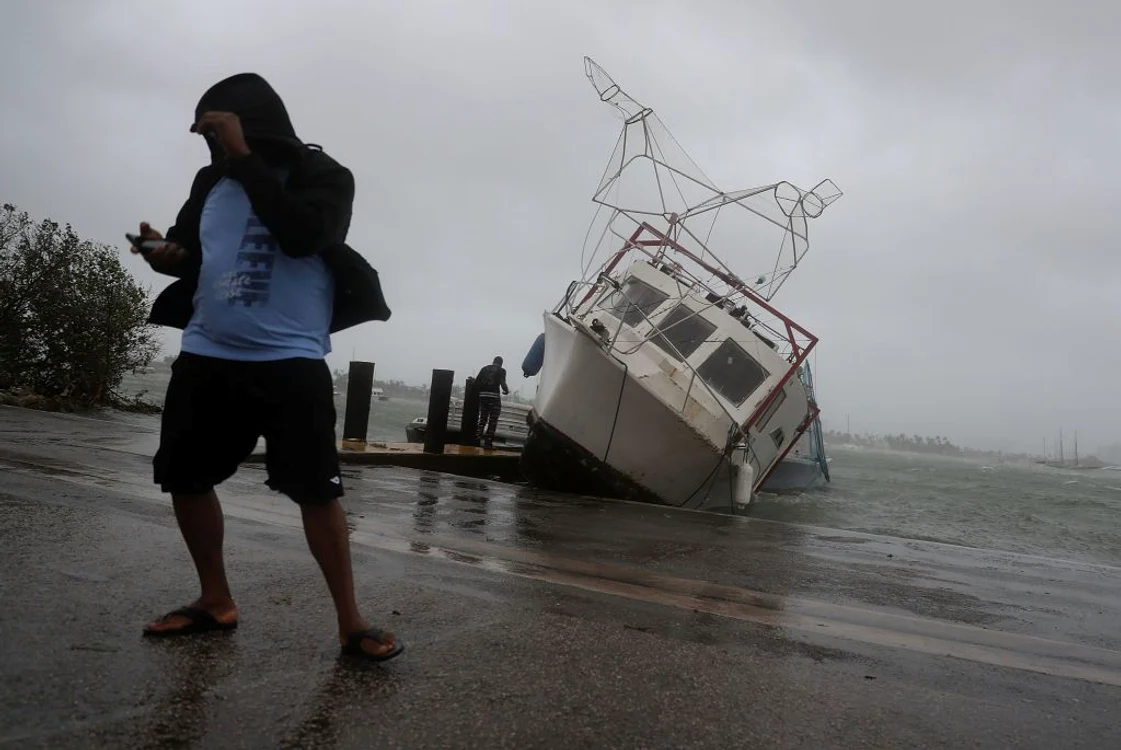 Powerful Hurricane Irma Slams Into Florida jpeg