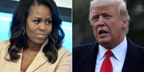 donald trump michelle obama