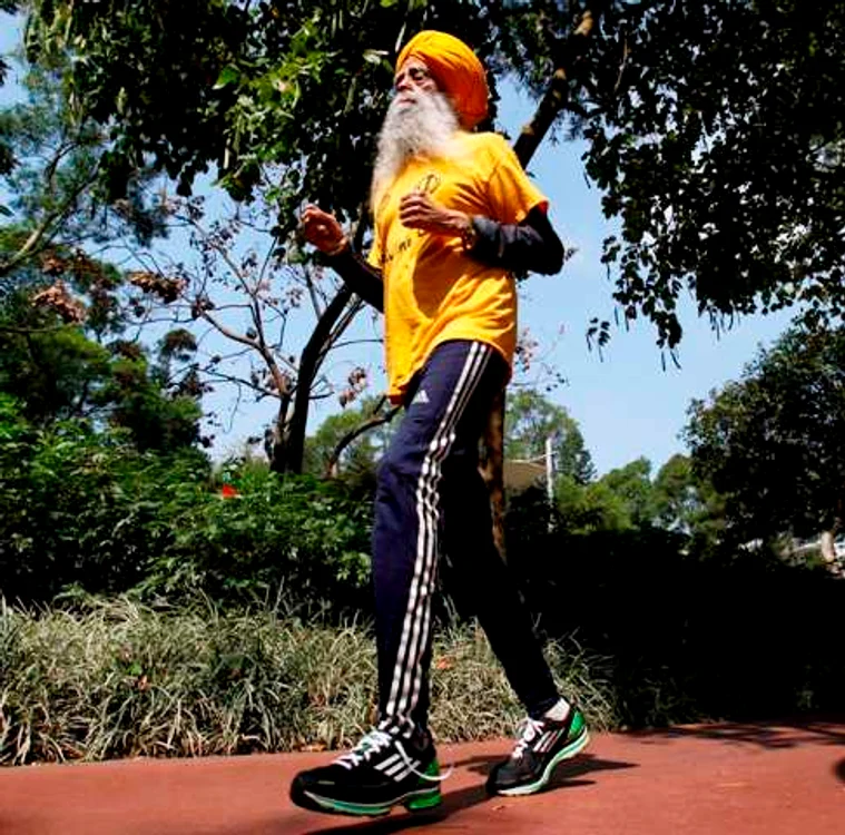 Aşa se antrenează maratonistul de 101 ani (foto Reuters)