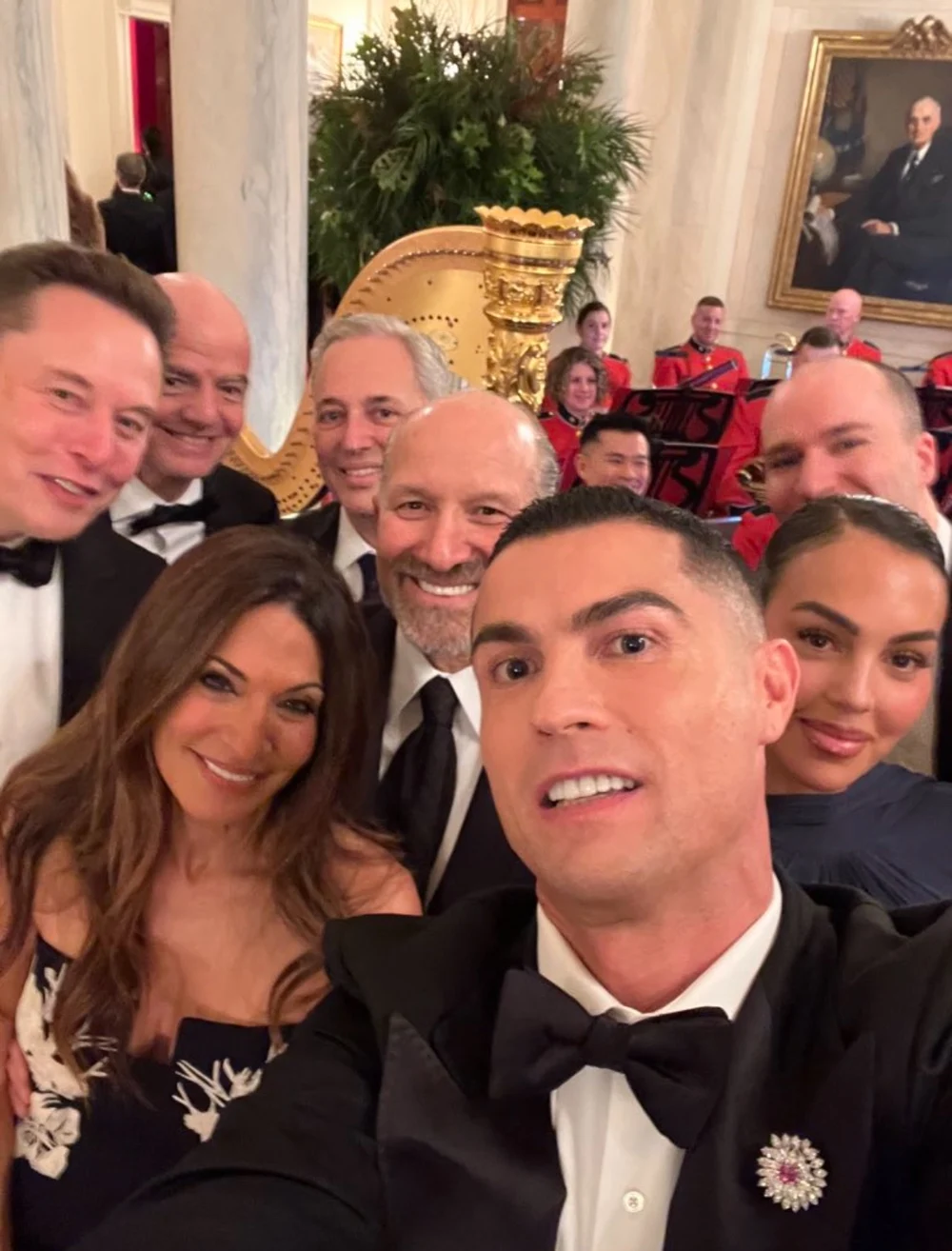 Cristiano Ronaldo și Elon Musk, printre invitații VIP la dineul lui Trump cu prințul moștenitor saudit