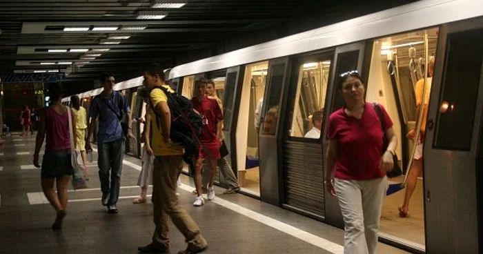 Bucureştiul este singurul oraş din România în care există metrou. Foto: Adevărul