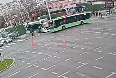 Accident tramvai autobuz