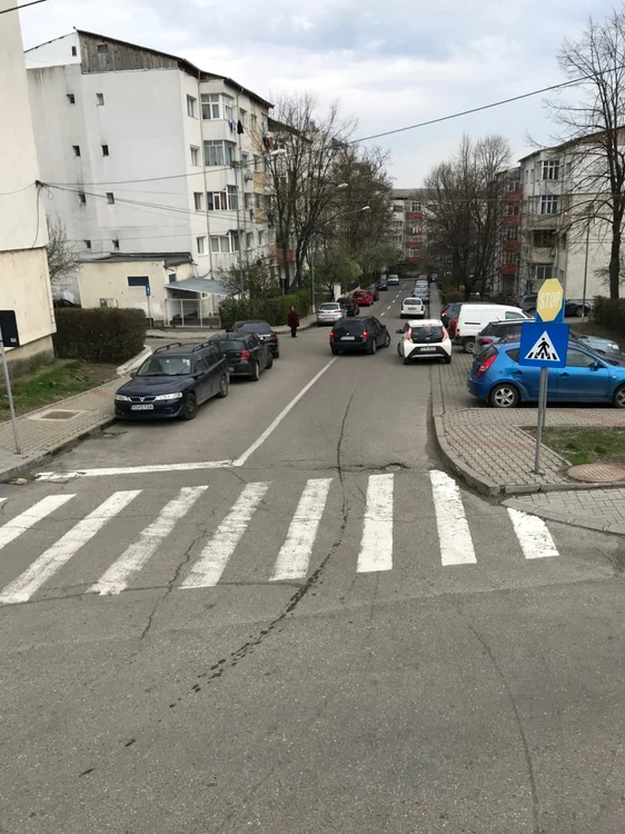 Strada unde a avut loc incidentul