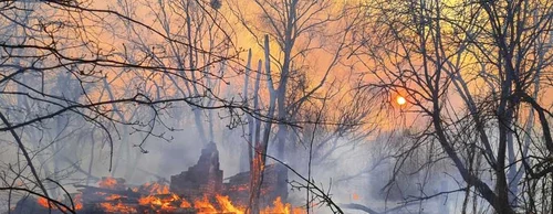 Incendiu Cernobîl FOTO EPA-EFE / Yaroslav Yemelianenko