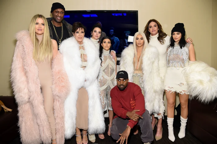 Familia Kardashian-Jenner, în urmă cu câțiva ani Foto: Getty