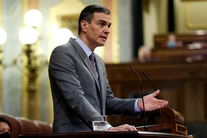 Pedro Sanchez a fost criticat dur pentru proiectul de amnistiere a secesioniștilor FOTO EPA EFE