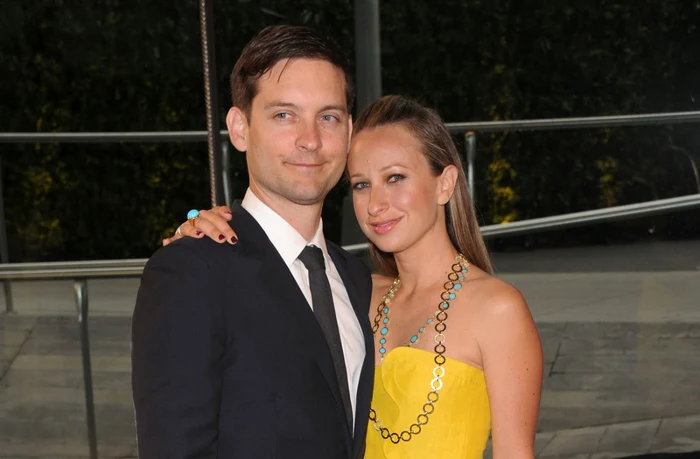 Actorul Tobey Maguire este căsătorit cu Jennifer Meyer,  fiica directorului Studiourilor Universal, Ronald Meyer FOTO Getty Images