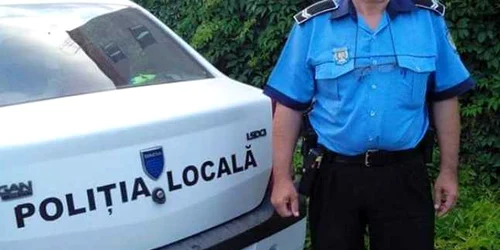 poliţistul local constantin barbu FOTO Facebook