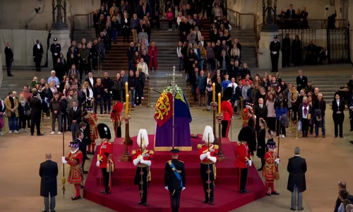 Funeraliile reginei Elisabeta a II-a (foto: captură video Youtube)
