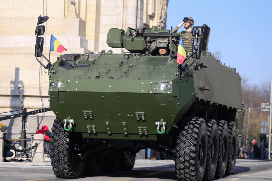MApN vrea să cumpere încă 150 de blindate Piranha V pentru armata română
