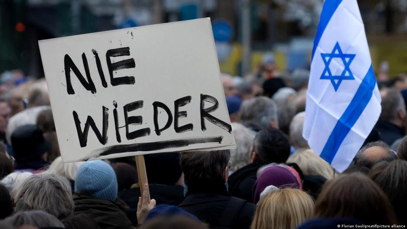 O demonstrație de solidaritate cu Israel, în noiembrie 2023, la Berlin