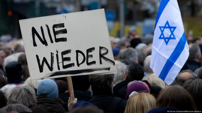 O demonstrație de solidaritate cu Israel, în noiembrie 2023, la Berlin