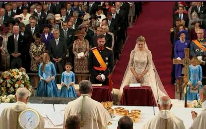 Nunta regală are loc la catedrala Notre Dame