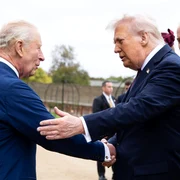 Regele Charles și Donad Trump foto profimedia jpg