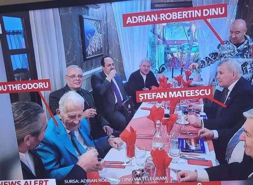 Șeful IML, la masa cu membri ai grupării vizate de DIICOT pentru trădare