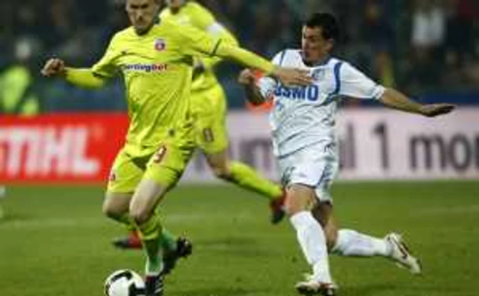 Steaua nu a contat deloc în meciul cu Pandurii de la Târgu Jiu