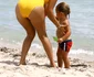 Kourtney & Khloe Kardashian Hit The Beach In Miami jpeg