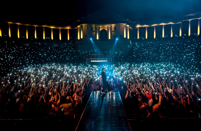 Arenele Romane au fost pline-ochi la concertul de lansare al albumului. FOTO: Andrei Via