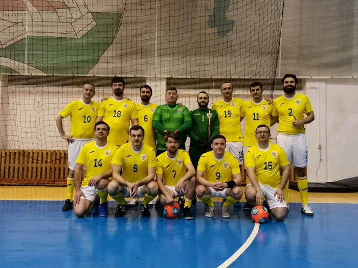 Naționala României de Futsal al preoților catolici FOTO Ștefan Both