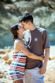 Diana Bulimar și Radu Dumitrache la „Power Couple”. FOTO: Antena 1