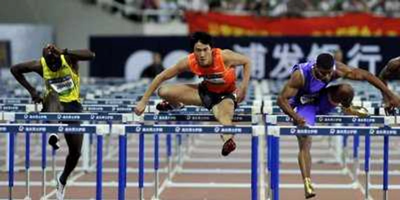Liu Xiang a câştigt proba de 110 metri garduri la Olimpiada de la Atena