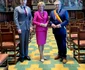 Majestatea Sa Margareta și Principele Radu în Belgia, la Primăria din Bruge. FOTO: Casa Regală
