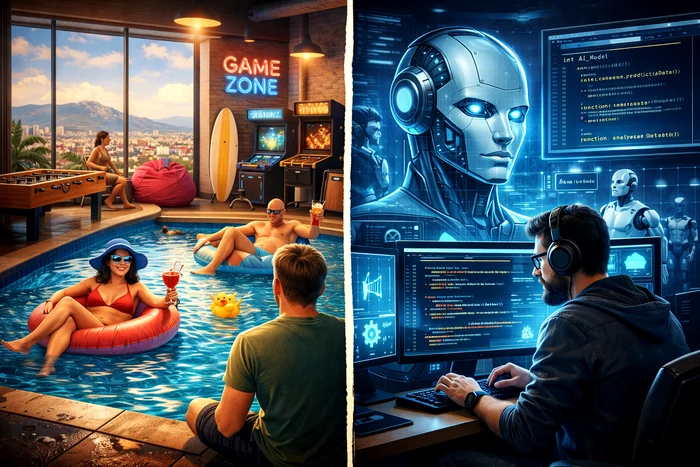 Situația IT-ului clujean devenise absurdă în anii de boom. FOTO: AI