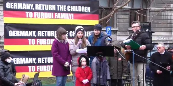 Protest familia furdui FOTO Prodocens Media