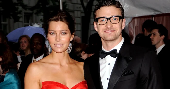 Justin Timberlake şi Jessica Biel 