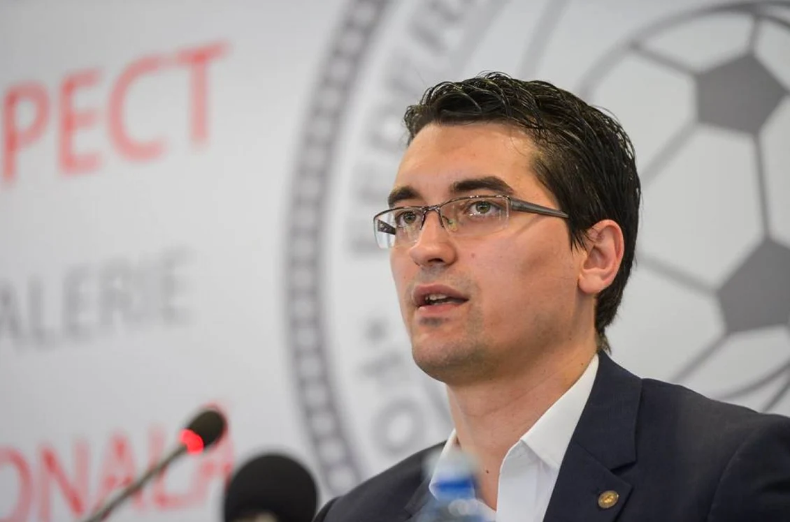 Răzvan Burleanu, președintele FRF