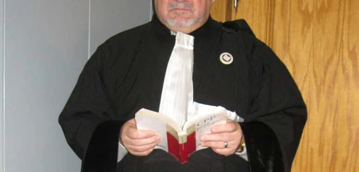 Avocatul Mircea Breahnă, decanul Baroului Galaţi Foto Valentin Trufaşu