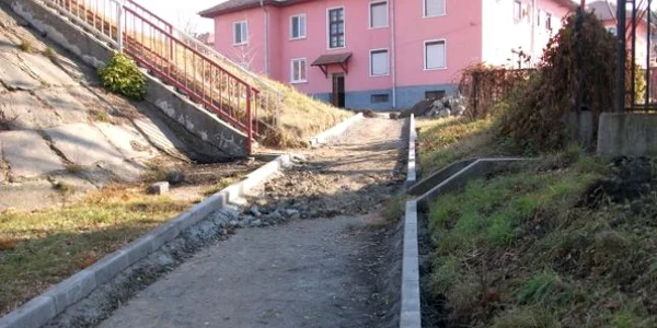 Lucrările au fost făcute cu bani de la bugetul propriu