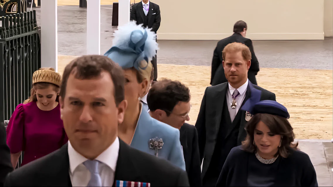 Prințul Harry, stingher la încoronare
