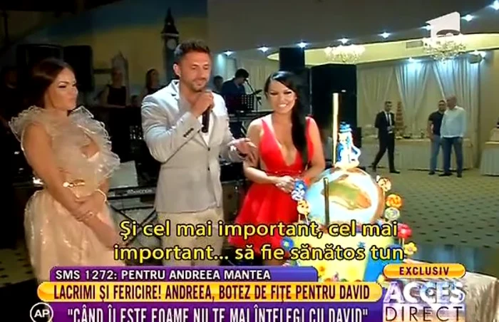 Tortul băieţelului Andreei Mantea a avut ca tematică "Micul Prinţ"