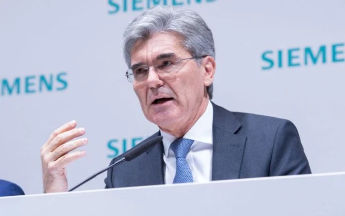 Joe Kaeser, directorul general al companiei germane Siemens