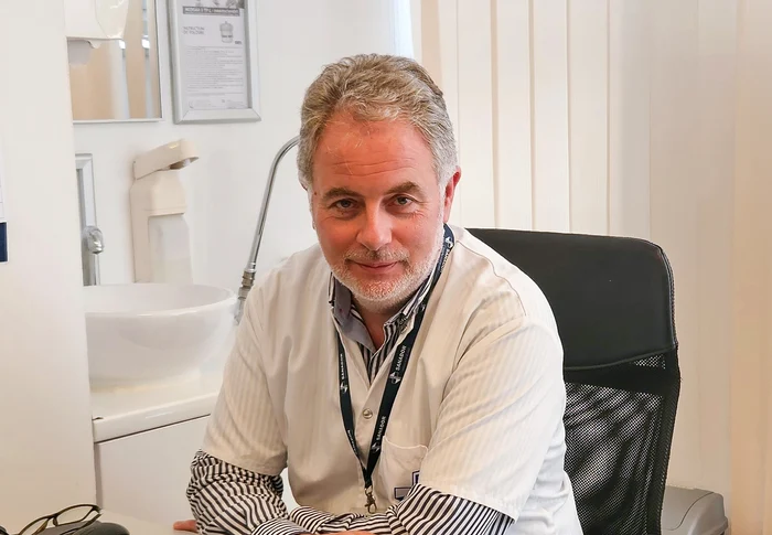 Prof. dr. Codruț Sarafoleanu, medic primar ORL la Spitalul Clinic SANADOR