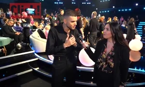 Andrei Bănuță, la filmările pentru Protevelion foto: Click!