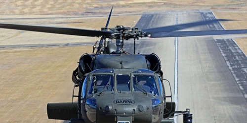 Black Hawk a efectuat până acum trei zboruri autonome de probă FOTO DARPA / Sikorsky