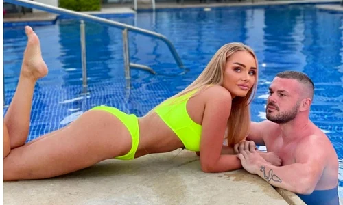 Maria Constantin si iubitul Robert