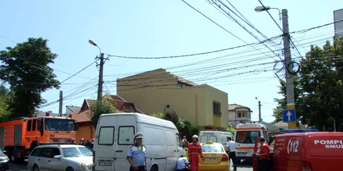 Accident lângă Spitalul Judeţean Constanţa