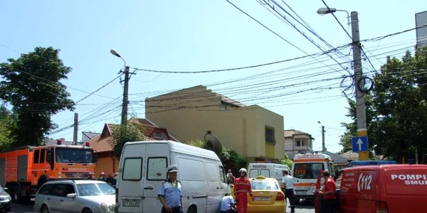 Accident lângă Spitalul Judeţean Constanţa