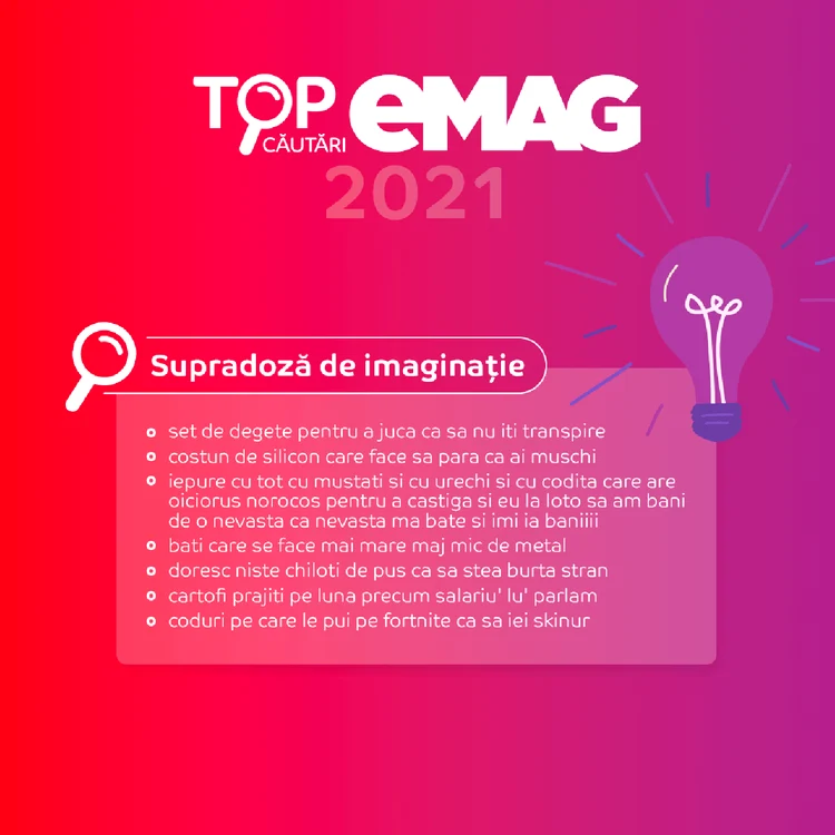 Supradoză de imaginaţie.