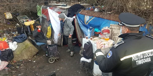 Tabara clandestina Timisoara FOTO Daniel Dancea