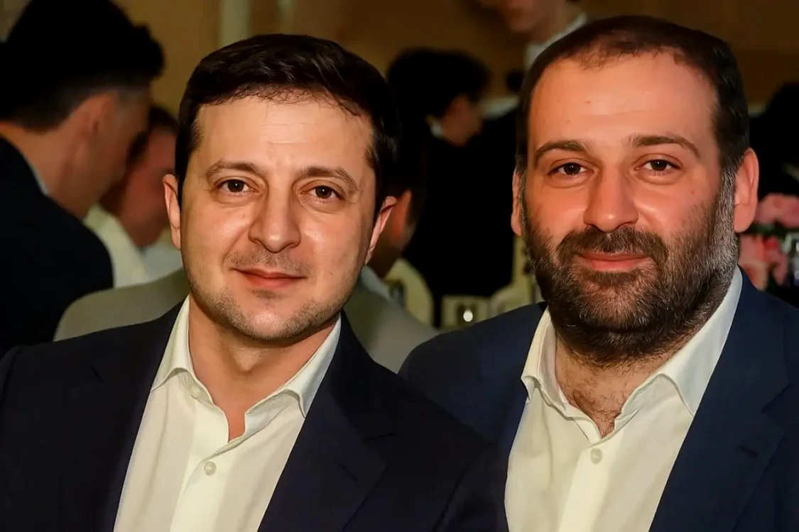 Timur Mindici și Volodimir Zelenski FOTO X