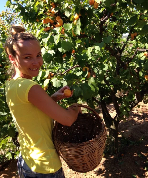 Octavia Geamănu a făcut cură de legume şi fructe proaspete 